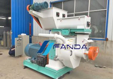 Horizontálny kruhový mlyn na pelety