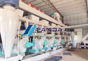 Linka na drevené pelety